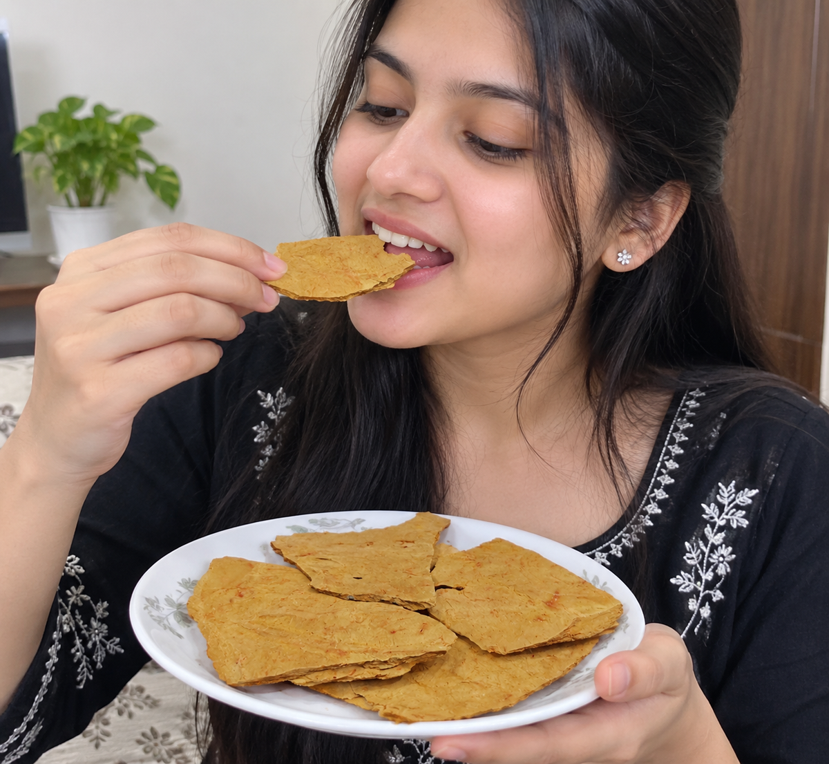 Roasted Multani Mitti Clay for Eating And skinecare